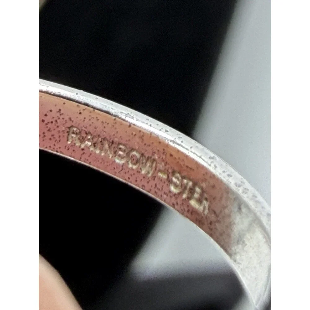 Wedgwood Jasperware Black & Pink Ring Necklace Jewelry Set 2 PCs - Picture 6 of 15